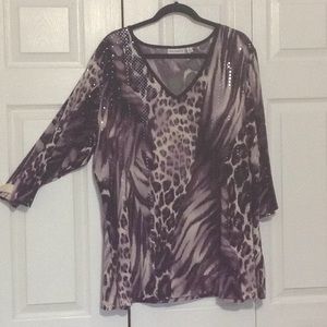 Susan Graver Tunic Top 3XL